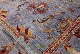 Peshawar Handmade Wool Runner Rug - 2' 8" X 9' 8" - Golden Nile