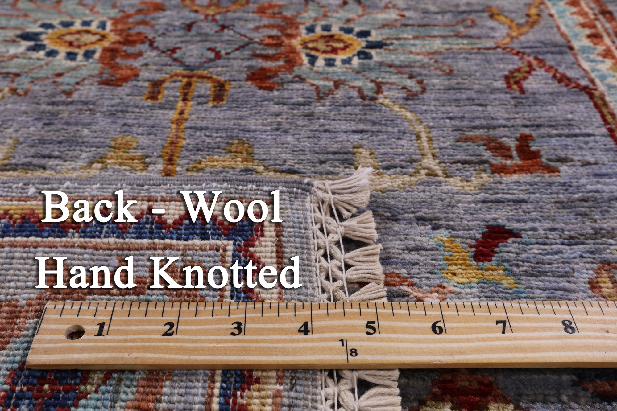 Peshawar Handmade Wool Runner Rug - 2' 8" X 9' 8" - Golden Nile