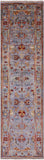 Peshawar Handmade Wool Runner Rug - 2' 8" X 9' 8" - Golden Nile