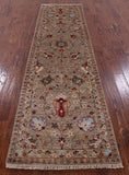 Peshawar Handmade Wool Runner Rug - 2' 8" X 9' 8" - Golden Nile