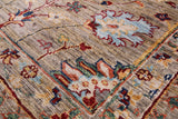 Peshawar Handmade Wool Runner Rug - 2' 8" X 9' 8" - Golden Nile