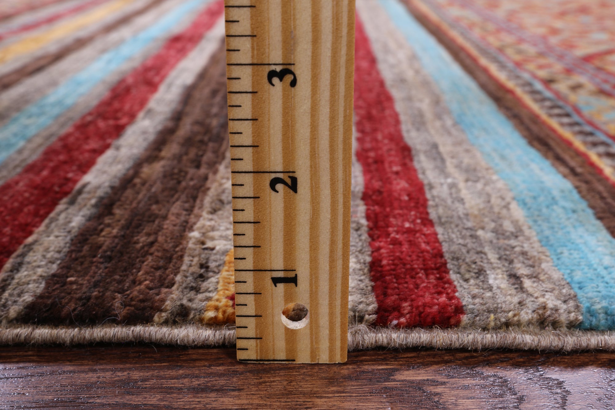Khorjin Persian Gabbeh Handmade Wool Rug - 2' 9" X 4' 2" - Golden Nile