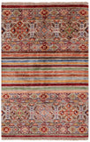 Khorjin Persian Gabbeh Hand Knotted Wool Rug - 2' 8" X 4' 1" - Golden Nile