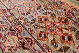 Khorjin Persian Gabbeh Hand Knotted Wool Rug - 2' 8" X 4' 1" - Golden Nile