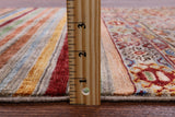 Khorjin Persian Gabbeh Hand Knotted Wool Rug - 2' 8" X 4' 1" - Golden Nile