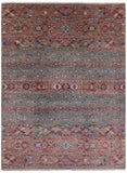 Khorjin Persian Gabbeh Hand Knotted Wool Rug - 9' 3" X 12' 2" - Golden Nile