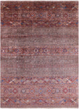 Khorjin Persian Gabbeh Hand Knotted Wool Rug - 9' 0" X 12' 0" - Golden Nile