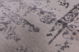 Grey Modern Hand Knotted Wool & Silk Rug - 8' 10" X 12' 3" - Golden Nile