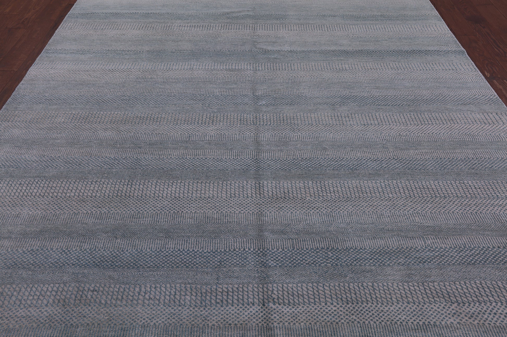 Savannah Grass Handmade Wool & Silk Rug - 8' 2" X 10' 0" - Golden Nile