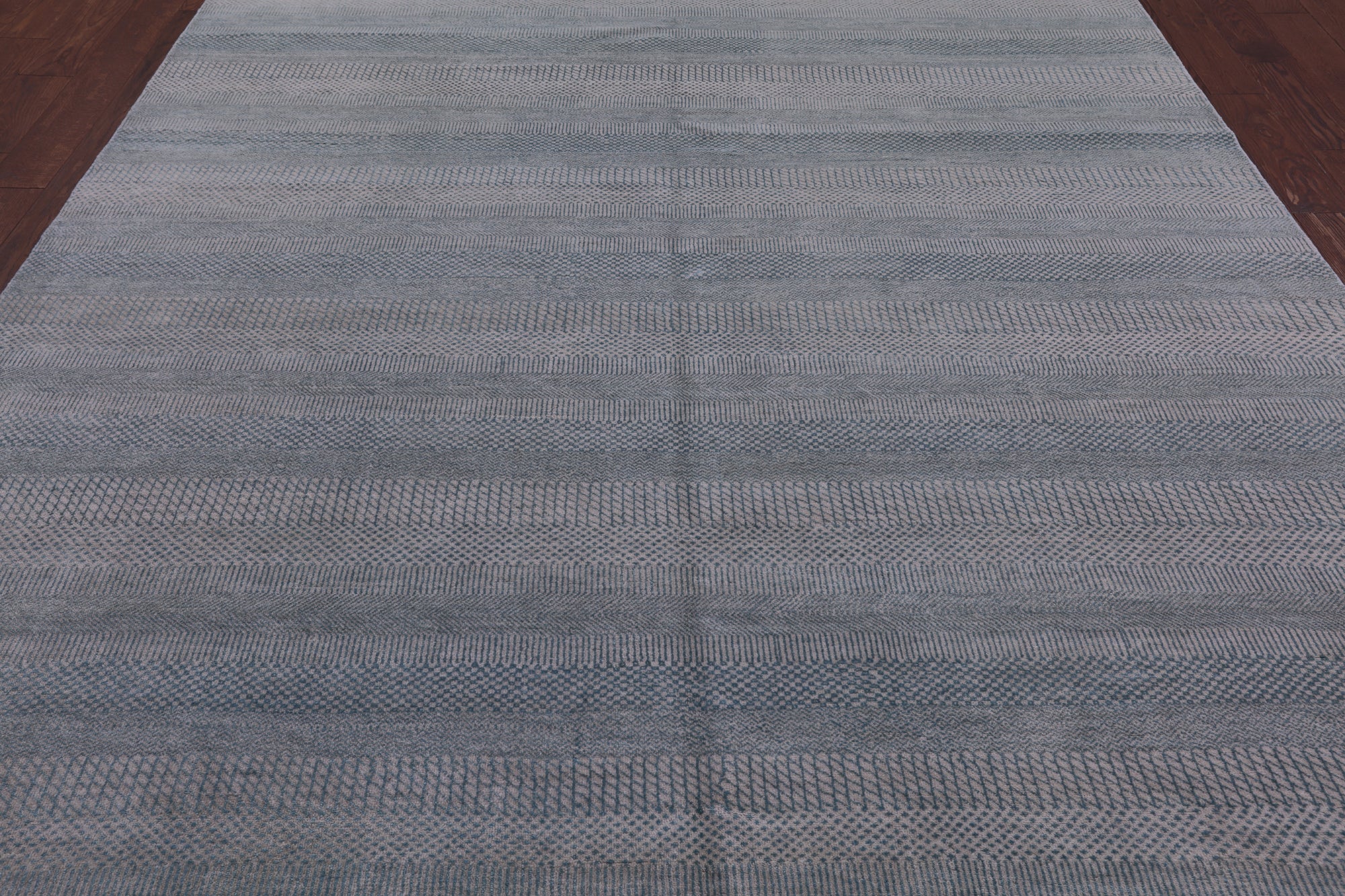 Savannah Grass Handmade Wool & Silk Rug - 8' 2" X 10' 0" - Golden Nile