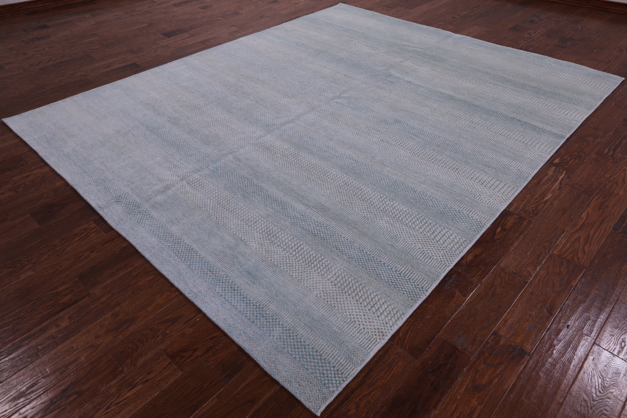 Savannah Grass Handmade Wool & Silk Rug - 8' 2" X 10' 0" - Golden Nile