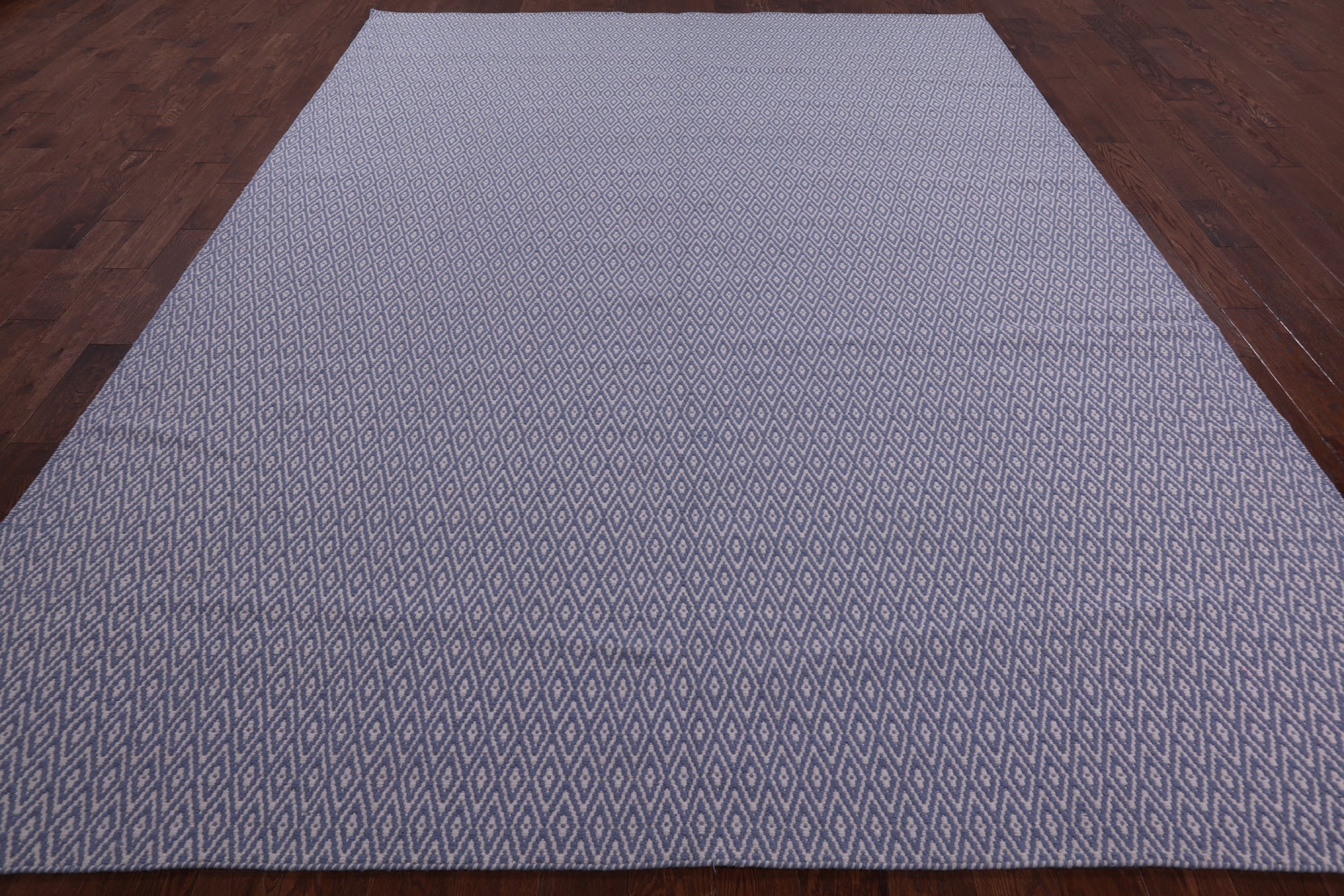 Flat Weave Wool Rug - 9' 1" X 12' 1" - Golden Nile