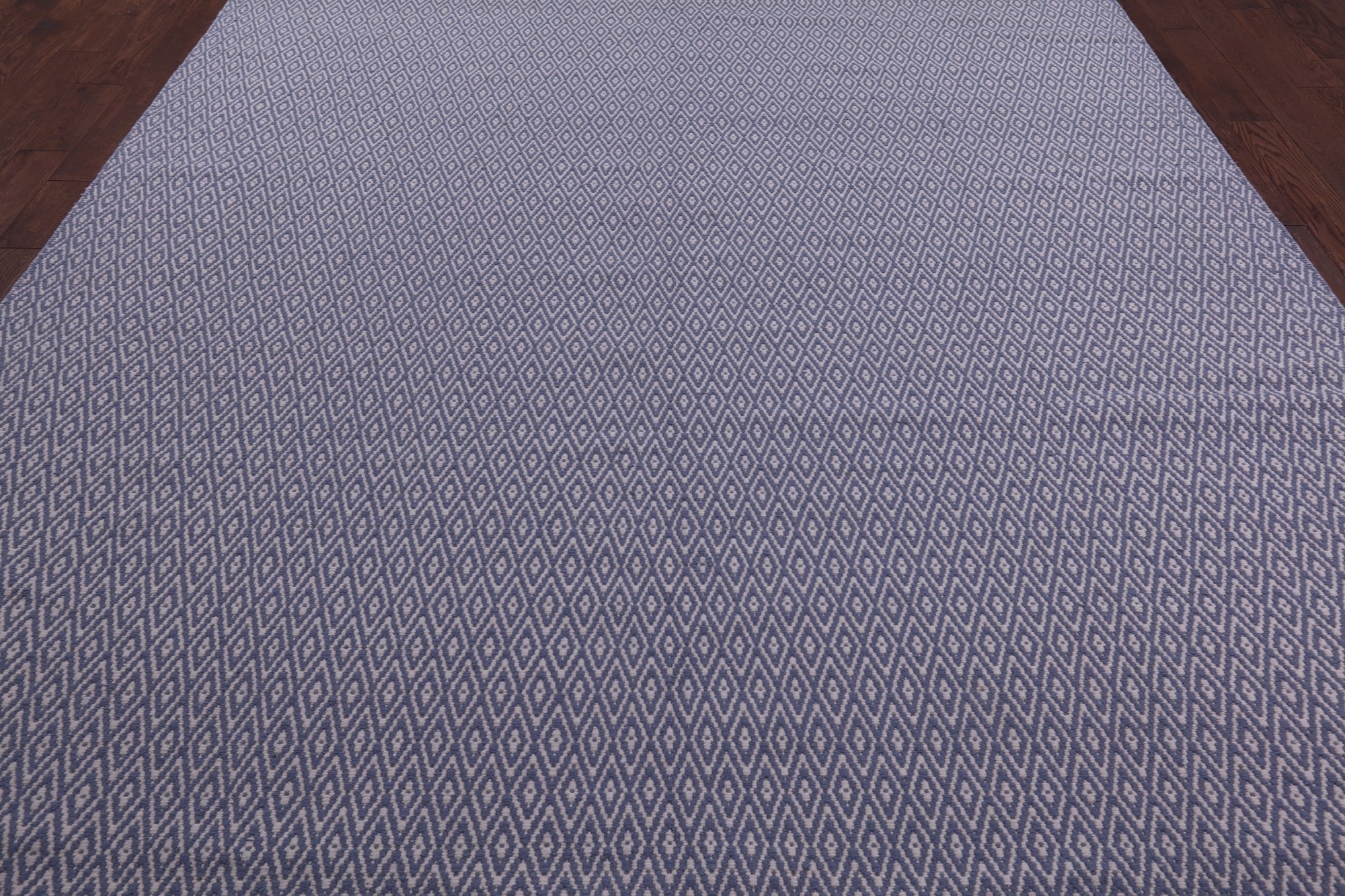 Flat Weave Wool Rug - 9' 1" X 12' 1" - Golden Nile