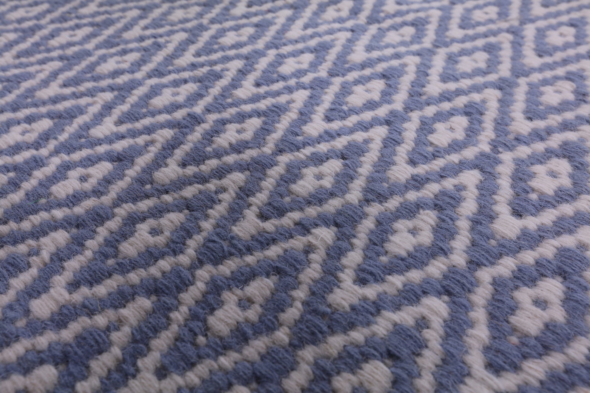 Flat Weave Wool Rug - 9' 1" X 12' 1" - Golden Nile