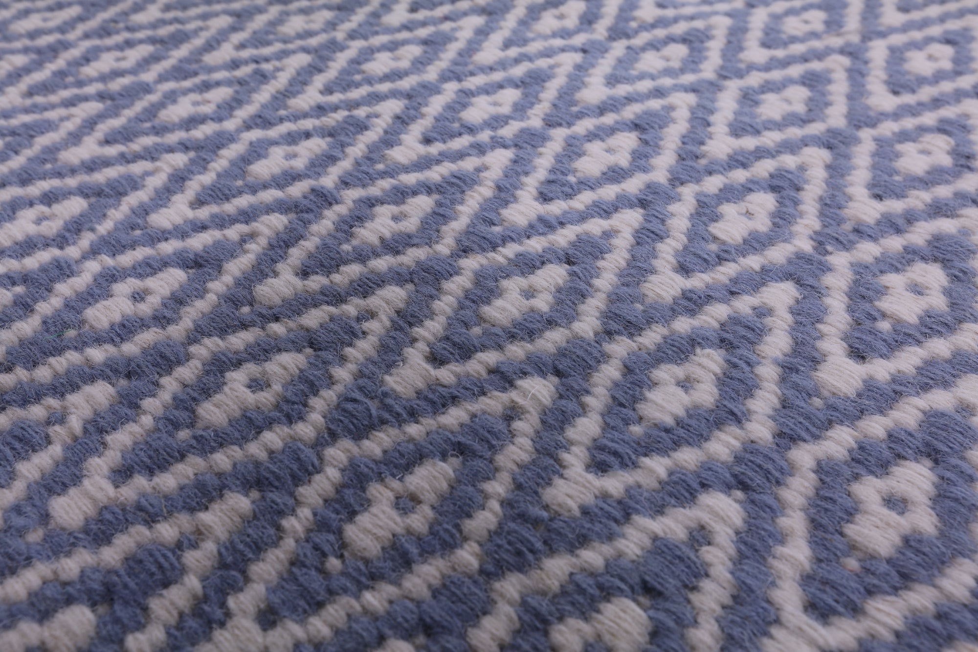 Flat Weave Wool Rug - 9' 1" X 12' 1" - Golden Nile