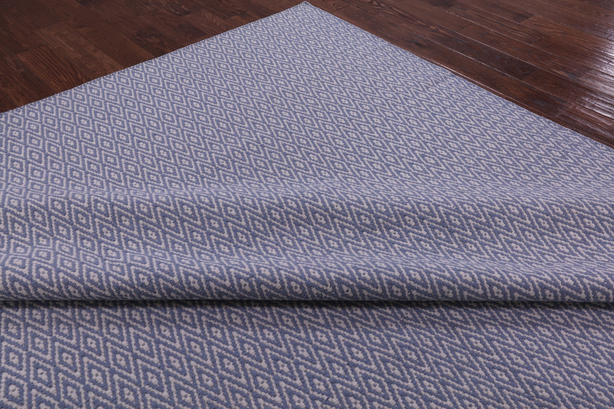 Flat Weave Wool Rug - 9' 1" X 12' 1" - Golden Nile