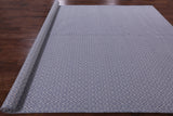 Flat Weave Wool Rug - 9' 1" X 12' 1" - Golden Nile