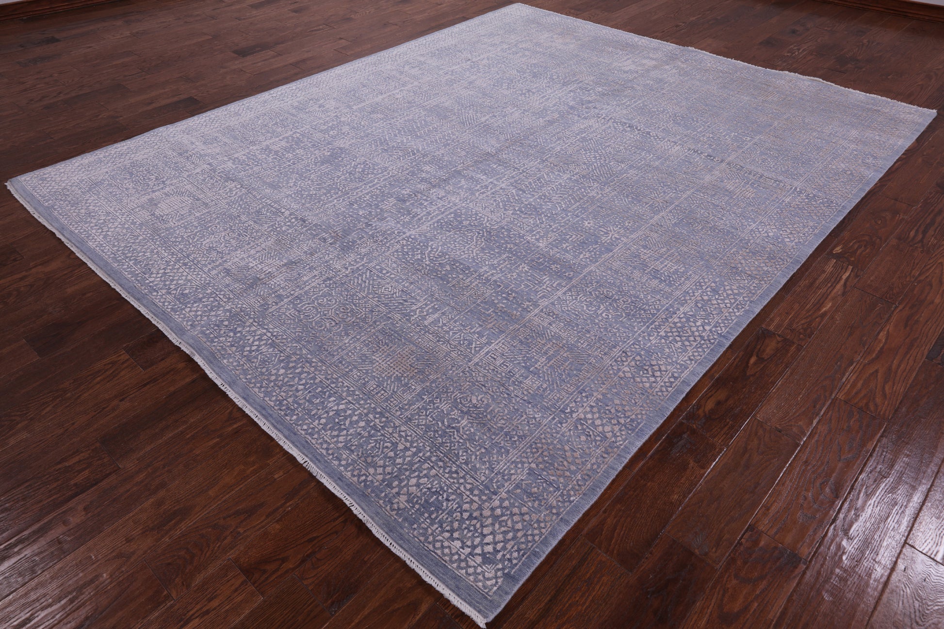 Modern Handmade Wool Rug - 8' 0" X 10' 0" - Golden Nile