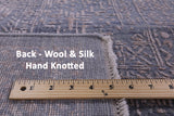 Modern Handmade Wool Rug - 8' 0" X 10' 0" - Golden Nile