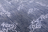 Modern Hand Knotted Wool & Silk Rug - 9' 1" X 12' 2" - Golden Nile
