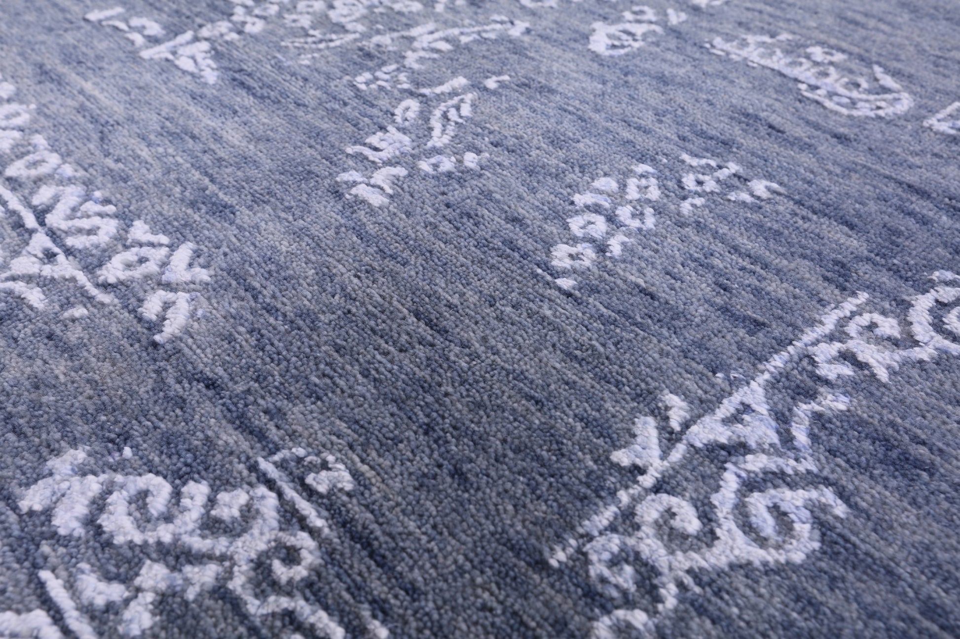 Modern Hand Knotted Wool & Silk Rug - 9' 1" X 12' 2" - Golden Nile