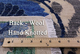 Ivory William Morris Handmade Wool Rug - 12' 1" X 15' 10" - Golden Nile