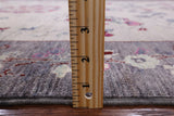 Ivory William Morris Hand Knotted Wool Rug - 5' 0" X 7' 6" - Golden Nile