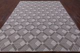 Flat Weave Wool Rug - 8' 1" X 10' 1" - Golden Nile