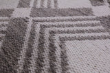 Flat Weave Wool Rug - 8' 1" X 10' 1" - Golden Nile