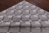 Flat Weave Wool Rug - 8' 1" X 10' 1" - Golden Nile