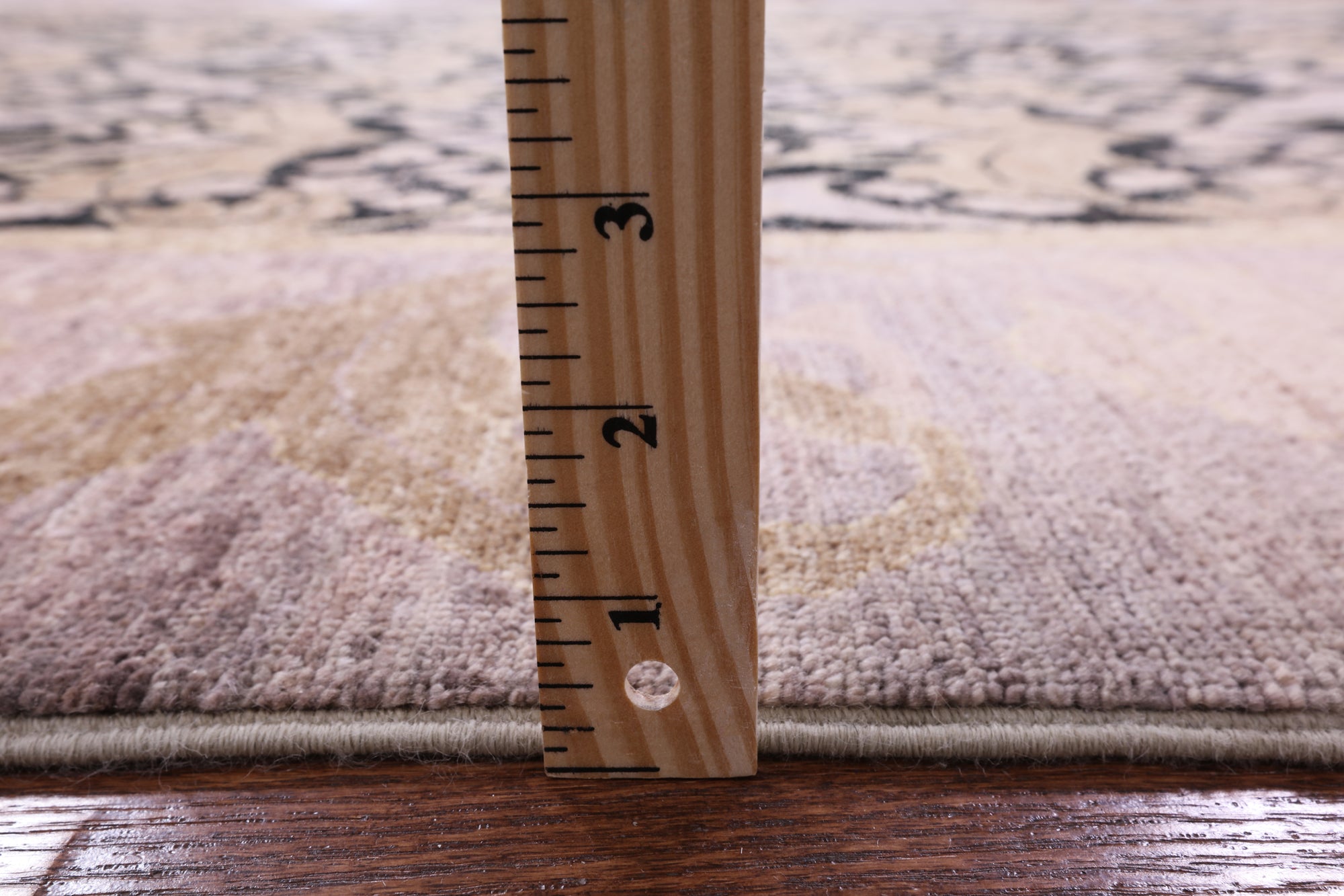 William Morris Handmade Wool Rug - 8' 10" X 12' 3" - Golden Nile