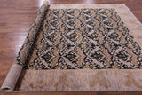 William Morris Handmade Wool Rug - 8' 10" X 12' 3" - Golden Nile
