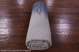 Flat Weave Wool Rug - 6' 1" X 9' 1" - Golden Nile