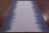 Flat Weave Wool Rug - 6' 1" X 9' 1" - Golden Nile