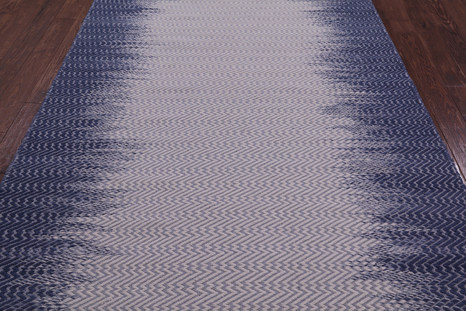 Flat Weave Wool Rug - 6' 1" X 9' 1" - Golden Nile
