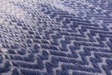 Flat Weave Wool Rug - 6' 1" X 9' 1" - Golden Nile