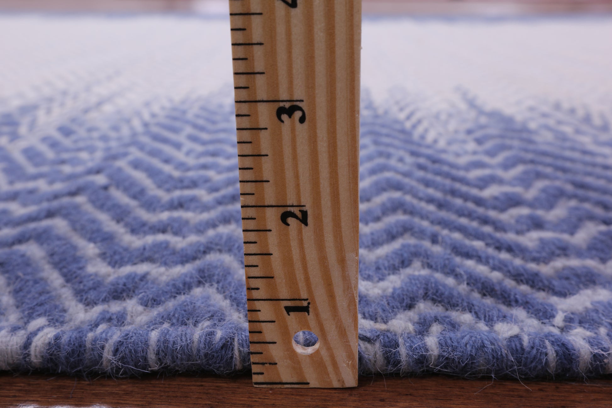Flat Weave Wool Rug - 6' 1" X 9' 1" - Golden Nile