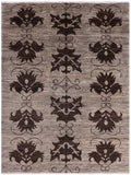 Tribal Persian Gabbeh Handmade Wool Rug - 4' 10" X 6' 5" - Golden Nile