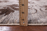Tribal Persian Gabbeh Handmade Wool Rug - 4' 10" X 6' 5" - Golden Nile