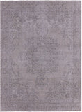 Ivory Persian Vintage White Wash Hand Knotted Wool Rug - 9' 6" X 12' 11" - Golden Nile