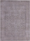 Ivory Persian Vintage White Wash Handmade Wool Rug - 9' 6" X 12' 1" - Golden Nile