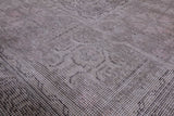 Ivory Persian Vintage White Wash Handmade Wool Rug - 9' 6" X 12' 1" - Golden Nile