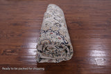 Ivory Persian Nain Hand Knotted Wool & Silk Rug - 8' 9" X 12' 5" - Golden Nile