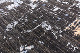 Abstract Modern Handmade Wool & Silk Rug - 7' 11" X 10' 2" - Golden Nile