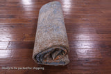 Abstract Modern Hand Knotted Wool & Silk Rug - 5' 11" X 9' 3" - Golden Nile