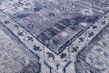 Geometric Persian Mamluk Hand Knotted Wool Rug - 8' 11" X 12' 3" - Golden Nile