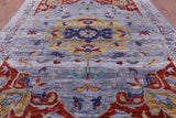 Persian Fine Serapi Hand Knotted Wool Rug - 8' 10" X 12' 3" - Golden Nile