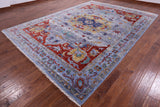 Persian Fine Serapi Hand Knotted Wool Rug - 8' 10" X 12' 3" - Golden Nile