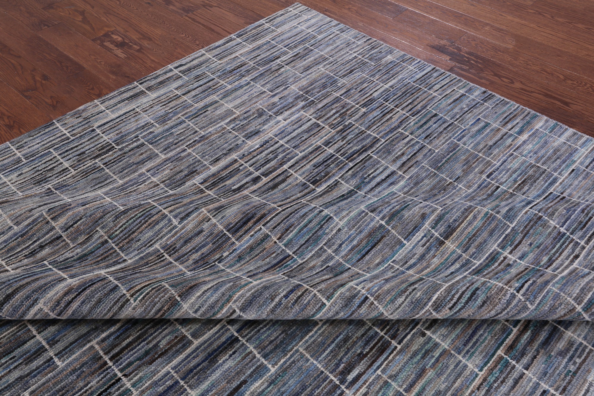 Tribal Moroccan Hand Knotted Wool Rug - 9' 1" X 12' 3" - Golden Nile