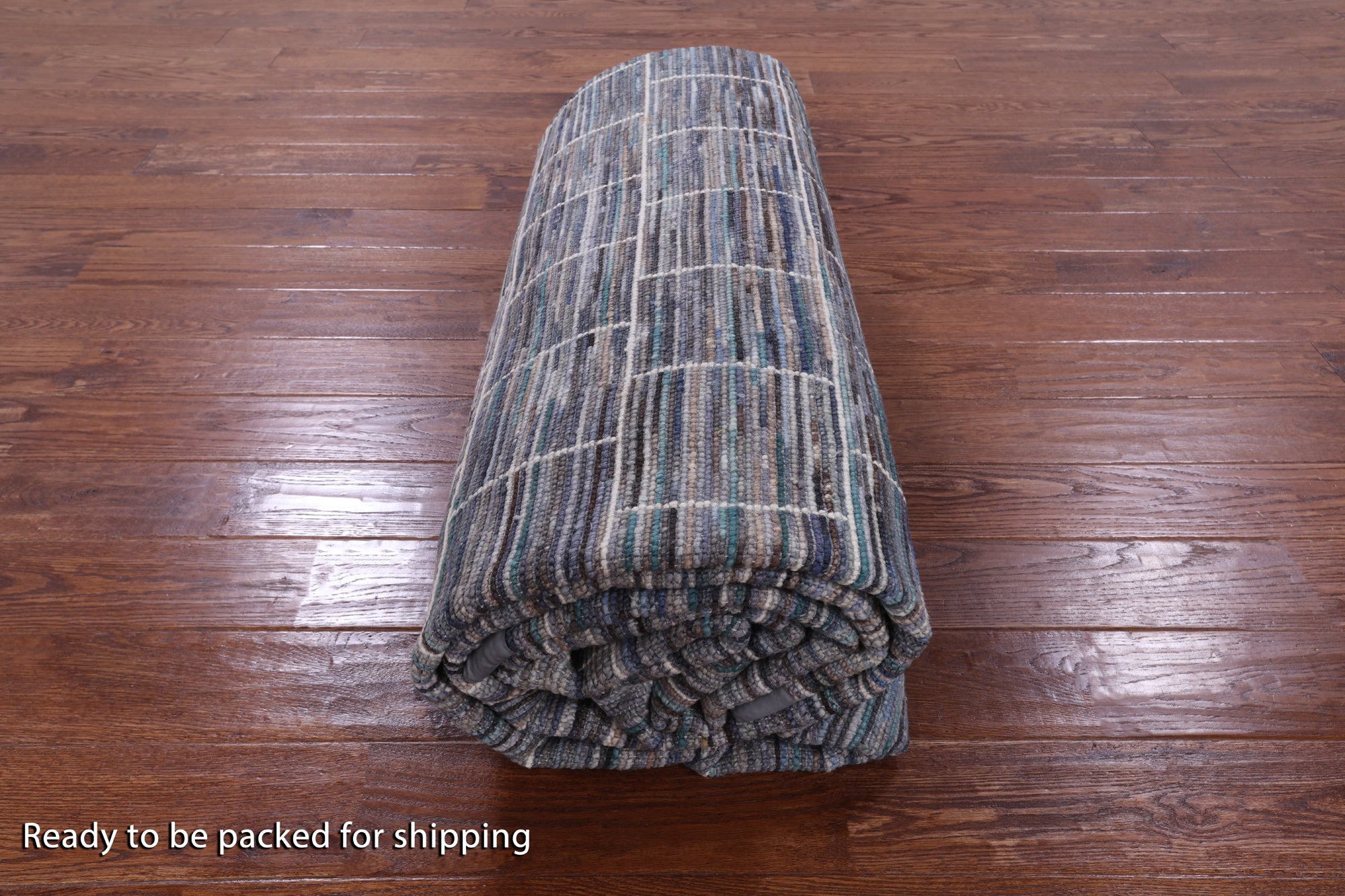 Tribal Moroccan Hand Knotted Wool Rug - 9' 1" X 12' 3" - Golden Nile